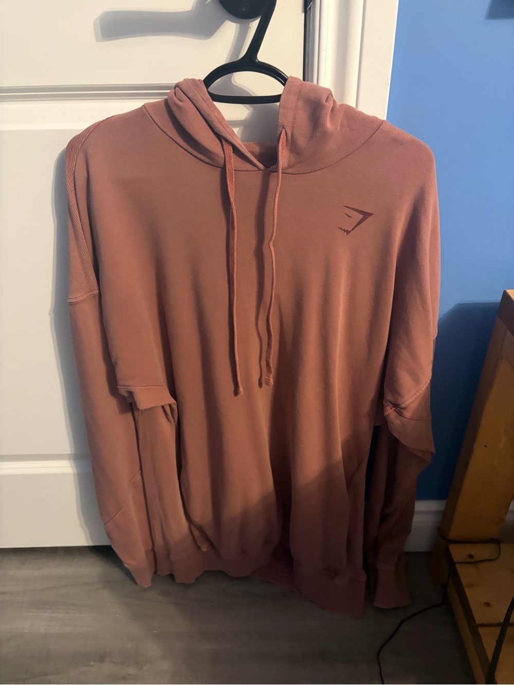 Gymshark Men's Hoodie in Dusty Rose